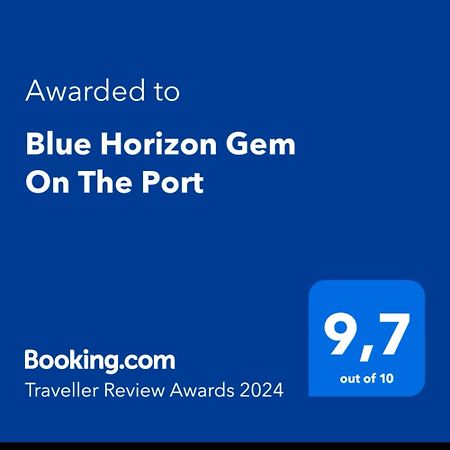 Blue Horizon Gem On The Port Apartman Rafína Kültér fotó