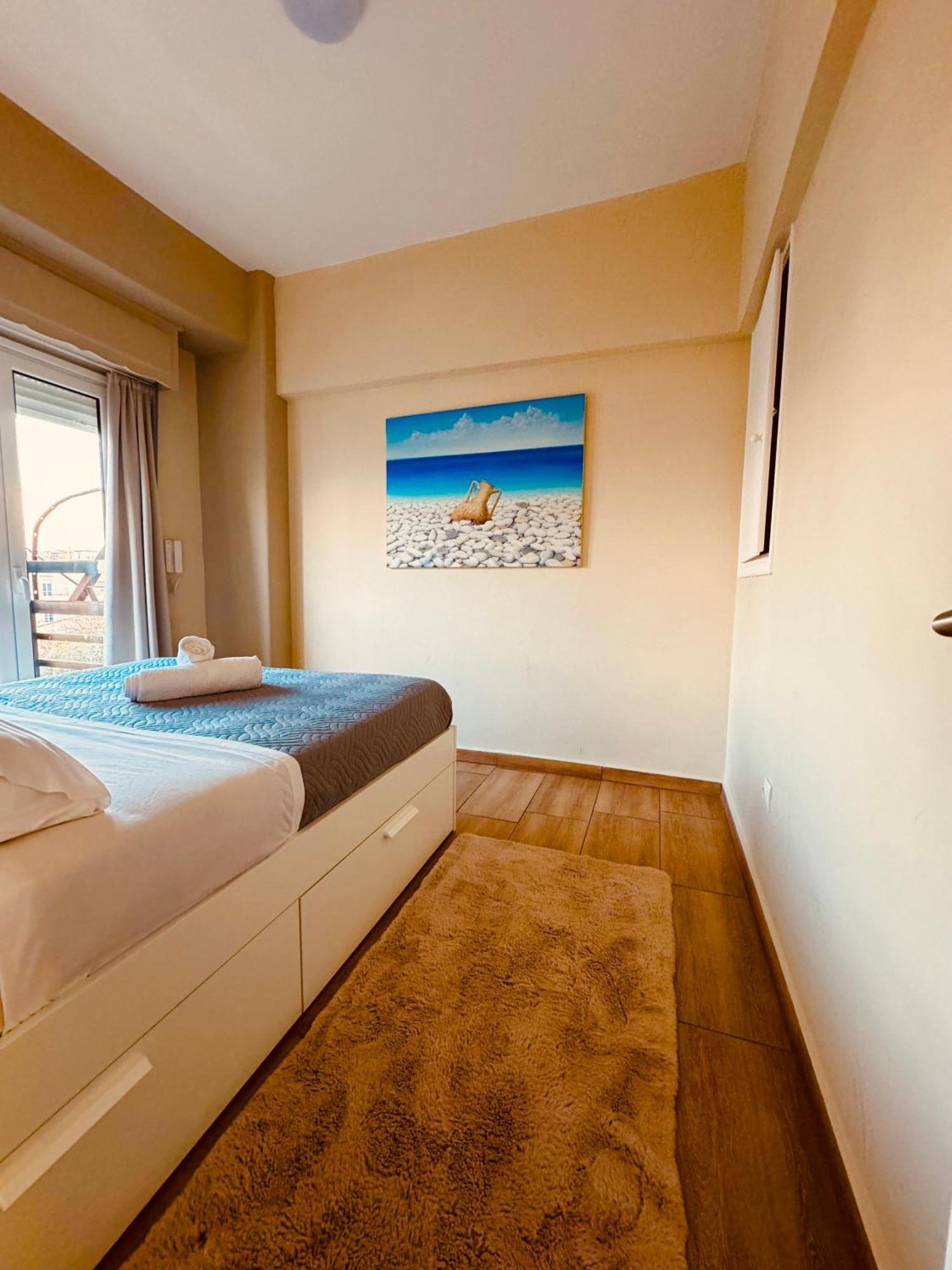 Blue Horizon Gem On The Port Apartman Rafína Kültér fotó